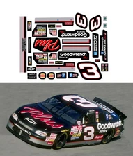 #3 Goodwrench Plus 1998 Daytona 500 winner 1/64 scale decal AFX Tyco Auto World