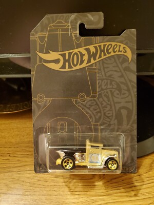 Hot Wheels 2019 black and Chrome Chase car Toilet bowl