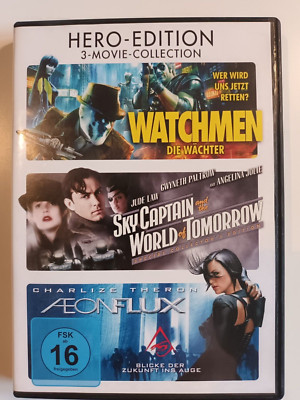 DVD Hero Edition Watchmen / Sky Captain and the world of Tomorrow / Aeonflux
