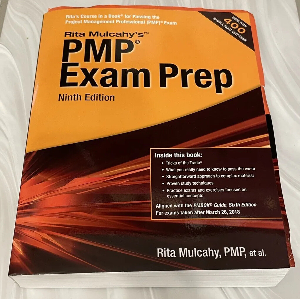 Rita Mulcahy's PMP Exam Prep 9th Edition by Rita Mulcahy