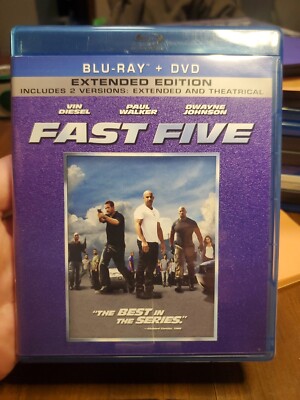 Fast Five (Two-Disc Blu-ray/DVD Combo) DVDs