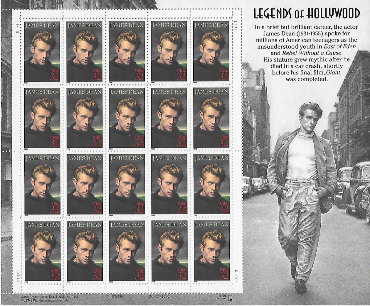 James Dean Stamp Sheet for sale | eBay