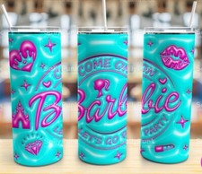 Custom BARBIE 20 OZ STAINLESS STEEL TUMBLER CUP Mug
