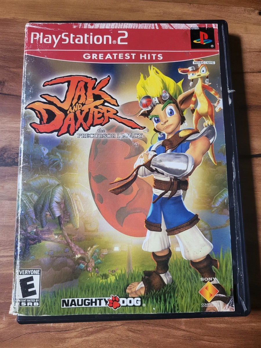 PlayStation 2 Jak And Daxter Video Game With Case, No Manual