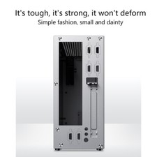 Mini ITX Computer for Case Aluminum HTPC Office Gaming Home Theater Micro Chassi