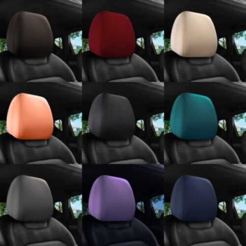 Dirt-proof Car Headrest Cover Non-Slip Car Interior Accessories Seats Cover - Foto 1 di 20