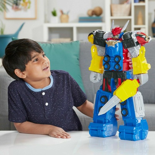 FIGURINE POWER RANGERS Beast-X Megazord Hasbro 2019 Beast Morphers 50 cm ! - Photo 5/12