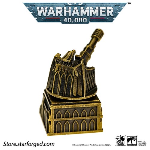 Starforged WH 40K Space Battleship Mechanical Keyboard Macrocannon Keycaps - Picture 16 of 21