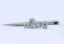 Acoustic emission sensor tooling installation fixture