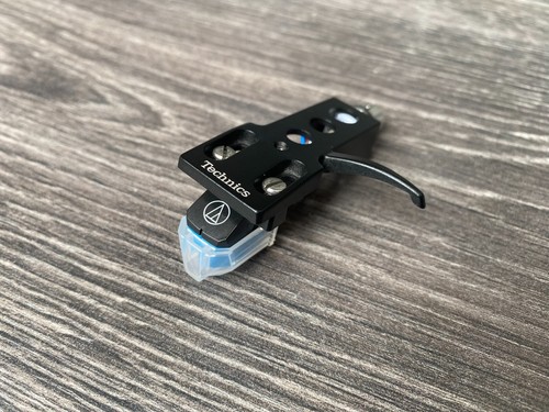 2 x Technics Headshell With Audio Technica AT-VM95C Cartridge & Stylus OEM - Picture 3 of 7