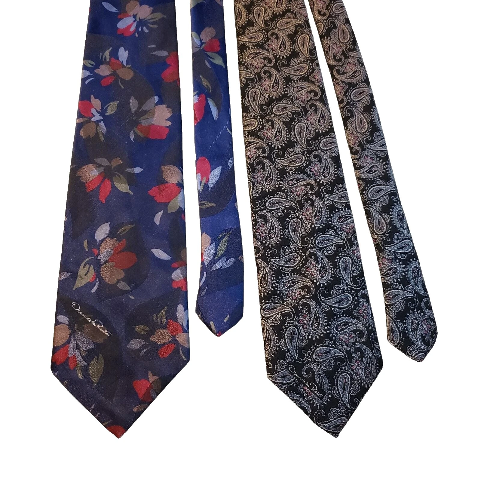 Oscar De La Renta Corbatas De Seda Mezcla de Cachemira para Hombres