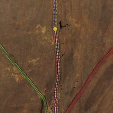 Maasai Leather Cape Olekesana Beadwork Kenya