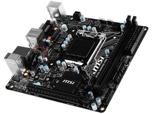 For MSI B150I GAMING PRO motherboard LGA1151 DDR4 32G DVI+HDMI mini-ATX Tested - Picture 3 of 4