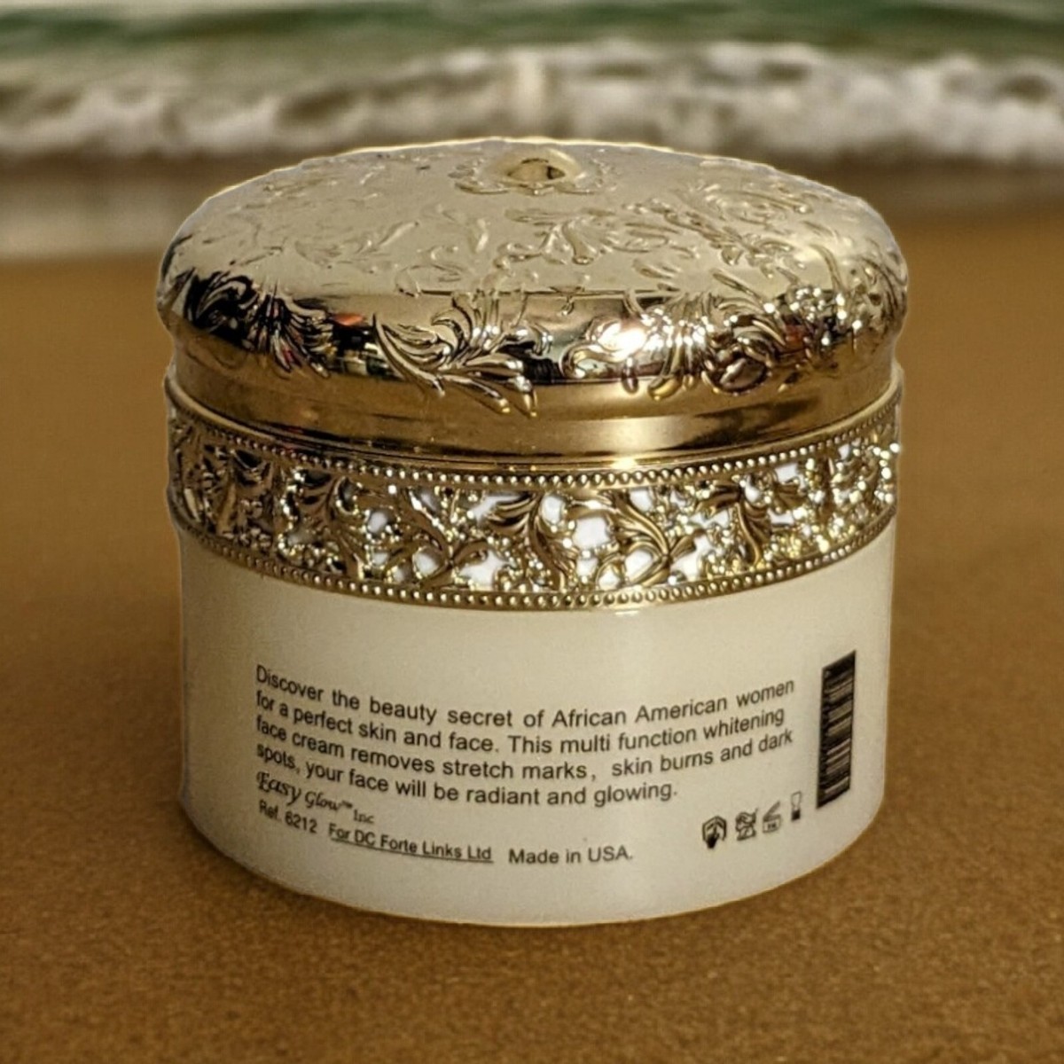 Easy Glow GOLD Face Cream. Anti Sun Burn & spots Cream 80g 1