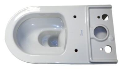 Duravit ME by Starck 2170090092 Elongated Toilet Bowl Only - White