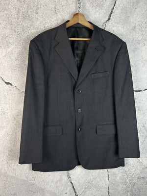 Giorgio Armani Full Suit Striped designer luxury