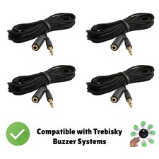 15ft Extension Cable - For Trebisky Quiz Answer Game Buzzer Standalone System