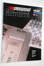 KASPAROV SCISYS CATALOGUE 1986 JEU D'ECHECS ELECTRONIQUE