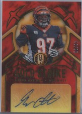 2020 Panini Gold Standard Gold Strike Auto #GST4 Geno Atkins Bengals 46/99