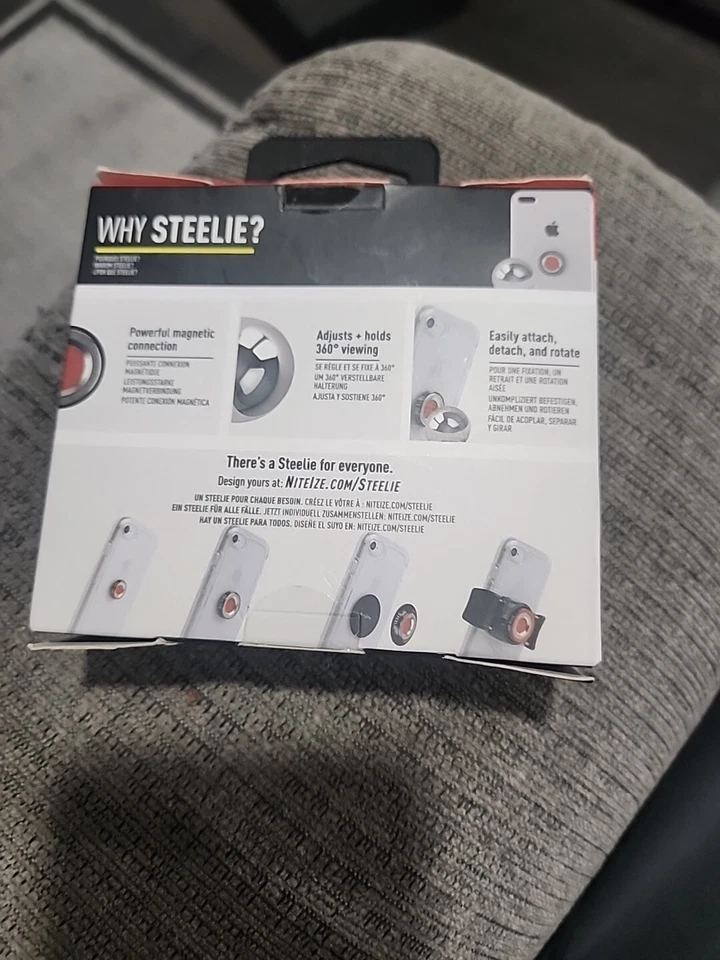 Nite Ize Steelie 360 Magnetic Mount Original Magnetic Phone Socket Vent Kit - Image 2 of 2