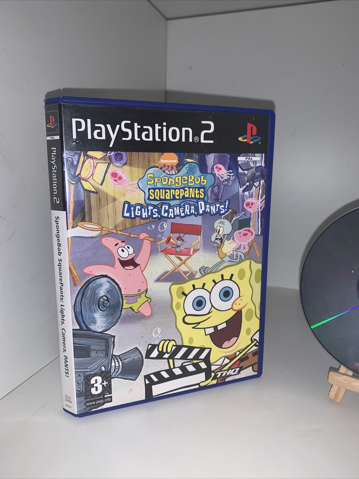 SpongeBob SquarePants Lights, Camera, Pants! Sony PlayStation 2 PS2 eBay