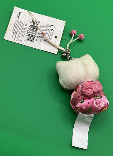 A HTF Rare Vintage Sanrio 2006 Hello Kitty Small Kimono Cellphone Charm - Picture 3 of 4