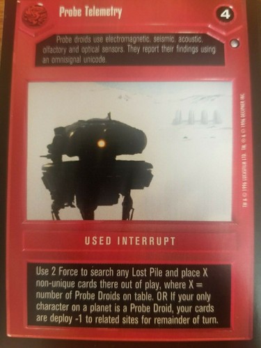 Star Wars CCG Hoth BB Limited BASIC SINGLES Select Choose NrMint-MINT SWCCG - Picture 96 of 132