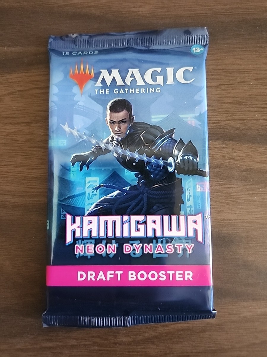 MTG Kamigawa Neon Dynasty Draft Booster Pack - New English Sealed Magic |  eBay