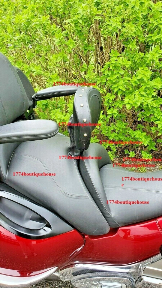 Respaldo STUD Altura Ajustable Plegable ARRIBA ABAJO Driver Rider 4 BMW K1200LT K1200 Foto 3 de 4
