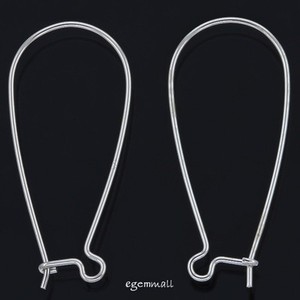 hook ear earring wire silver sterling ap kidney