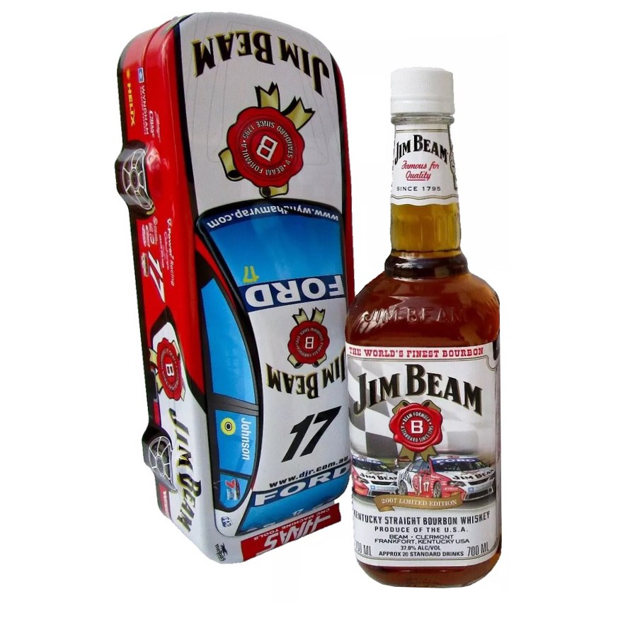 Jim Beam Racing Car 2007 Limited Edition with Tin | eBay Australia