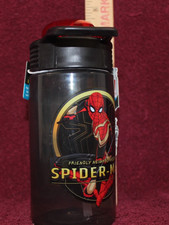 Zak Leak Proof Water Bottle With Spout Tags - Spider-Man