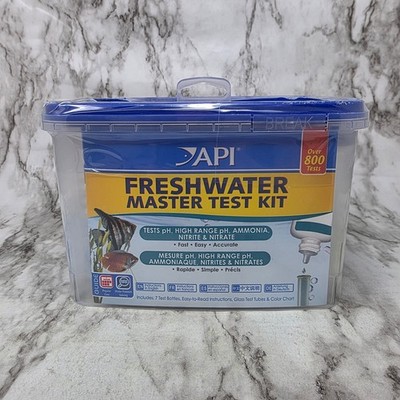 API Freshwater Aquarium Master Water Test Kit Over 800 Tests Exp 07/2026