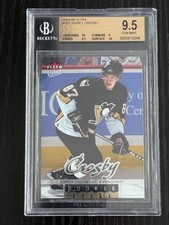 Sidney Crosby 2005-06 Fleer Ultra Rookie Card #251 BGS 9.5 Gem Mint Penguins