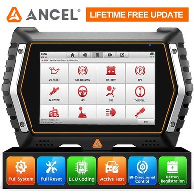 For BMW Car Diagnostic Tool OBD2 Bidirectional Scanner Full Systems Code Reader