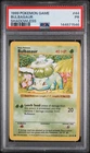 1999 POKEMON GAME SHADOWLESS #44 BULBASAUR PSA 1