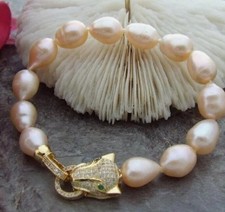 Gorgeous AAAA 10-11mm Natural South Seas pink...