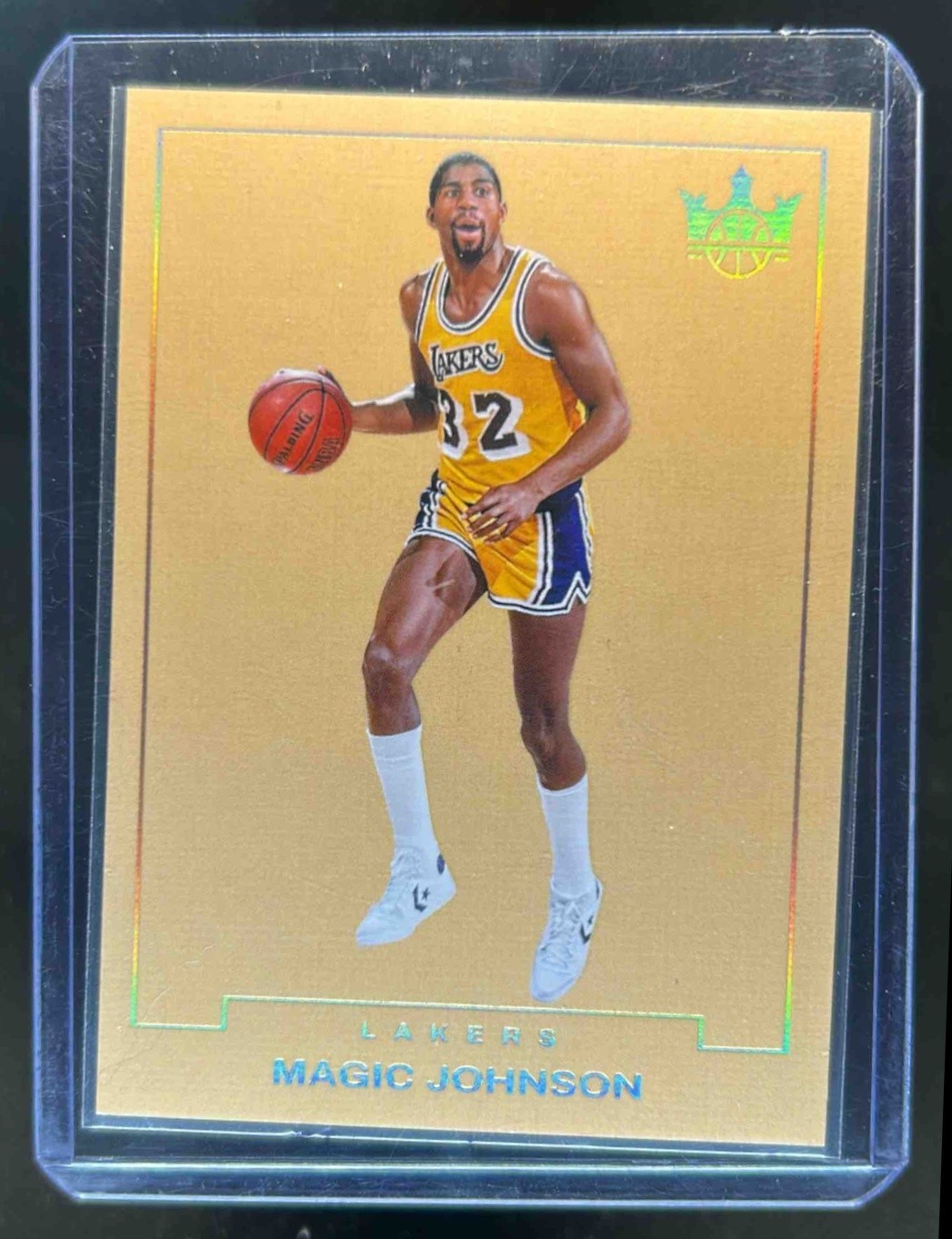 2024-25 Panini Court Kings Magic Johnson Blank Slate SP #27 Lakers