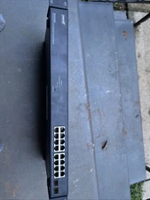 Lantronix SM16TAT2SA-NA, 16-Port Smart Managed Gigabit Ethernet PoE+ Switch