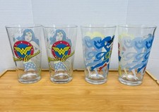 WONDER WOMAN GLASSES SET OF 4