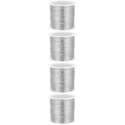  4 Rolls Schmuck Draht Für Schmuckherstellung Kupferdraht Zum Basteln