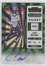 2022 Panini Contenders Rookie Ticket Wild Card Round Coby Bryant #203 Auto 0bt4