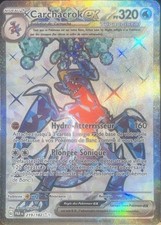 Carte Pokémon Carchacrok ex 219/182 EV04 Faille Paradoxe FR Neuf
