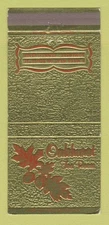 Matchbook Cover - Oakhurst Tea Room Somerset PA 30 Strike