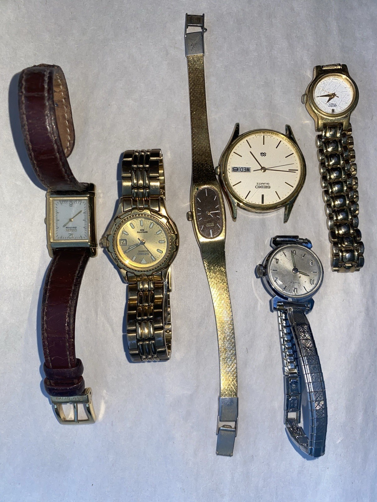 parts watches lot Citizen of or repair for Seiko - vintagewatches.pk