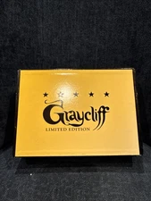 Empty Graycliff Ltd Ed Cigar Box 9¼x6¼x2¼” Nassau Bahamas Wood