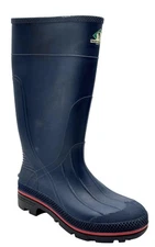 Northerner Tall Boots Womens Size 9 Blue Rubber Rain Work Waterproof Made USA