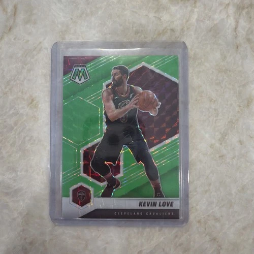 2020-21 Panini Mosaic Green Fluorescent Prizm KEVIN LOVE Cavaliers /10