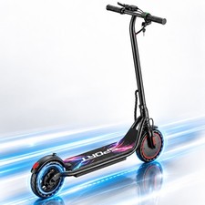 350W Electric Scooter for Adults 19MPH 8.5" Solid Tires 11 Mile Commuter