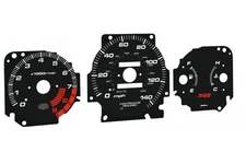 Honda Civic EJ9, EK 1996-2000 SIR style PLASMA TACHO GLOW GAUGES TACHOSCHEIBEN